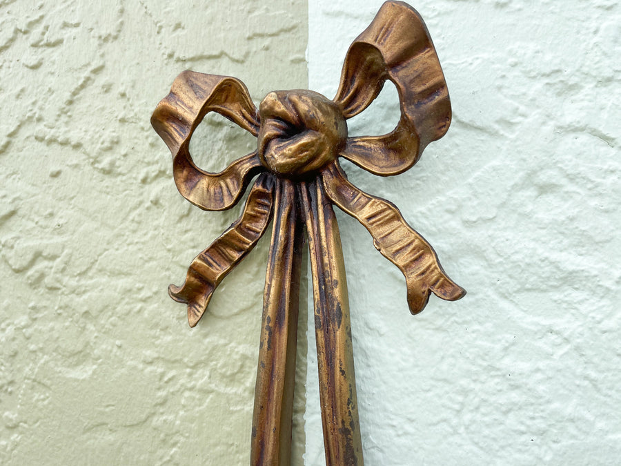 Pair of Regency Bow and Cherub Wall Sconces