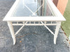 Palm Beach Chic Faux Bamboo Coffee Table