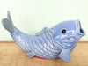 Blue Ceramic Koi Fish