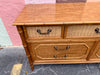 Natural Faux Bamboo Dresser