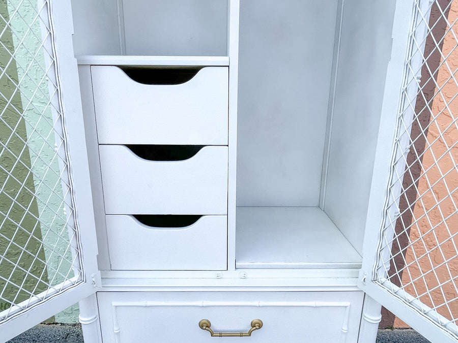 Palm Beach Faux Bamboo Wardrobe