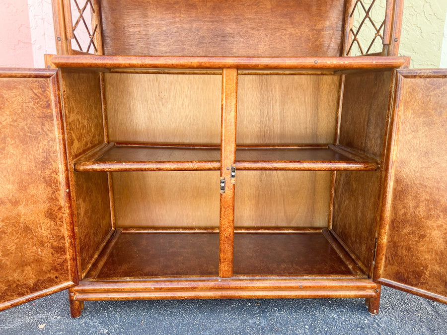 West Indies Style Rattan Cabinet