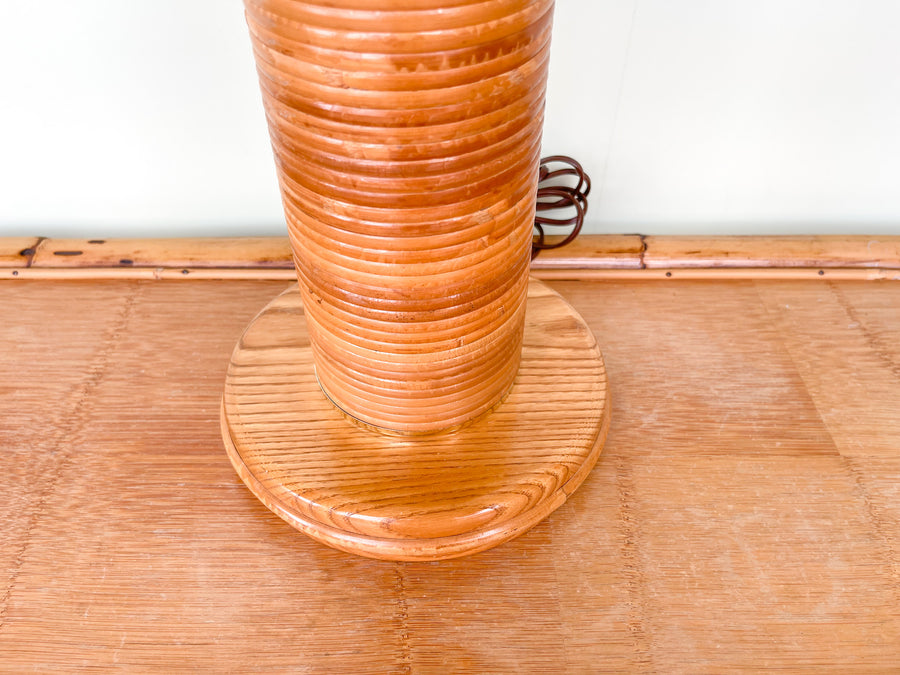 Pencil Reed Rattan Lamp