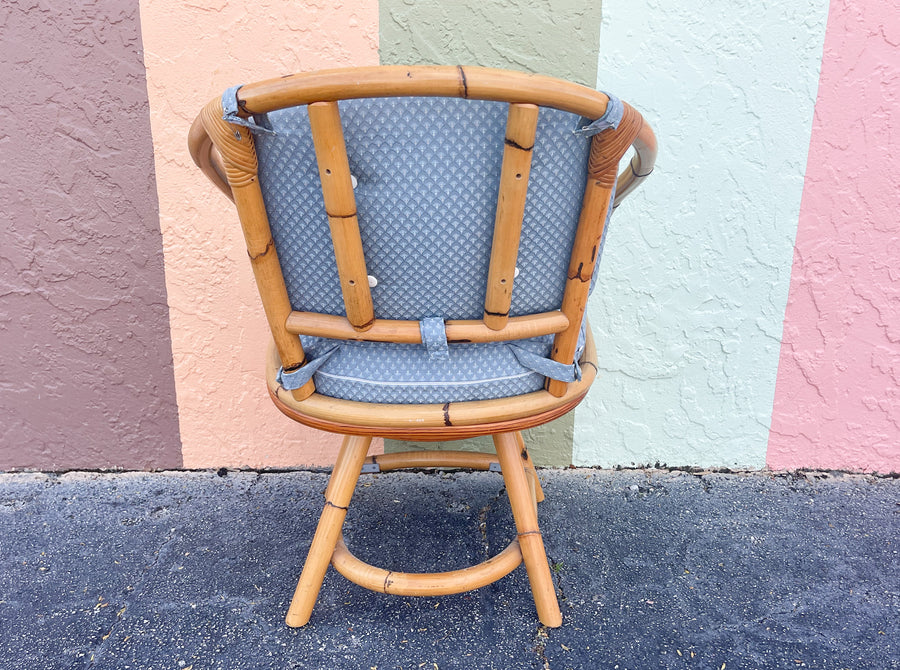 Pair of Cute Old Florida Swivel Chairs