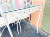 Palm Beach Chic Floral Outdoor Dining Set