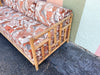 Old Florida Style Rattan Upholstered Daybed