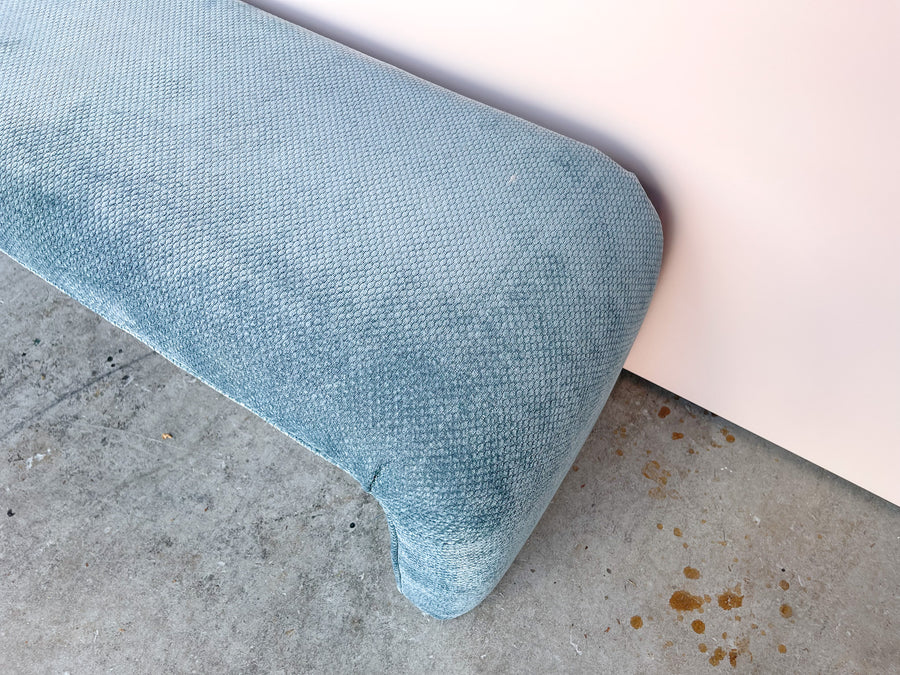 Upholstered Waterfall Bench