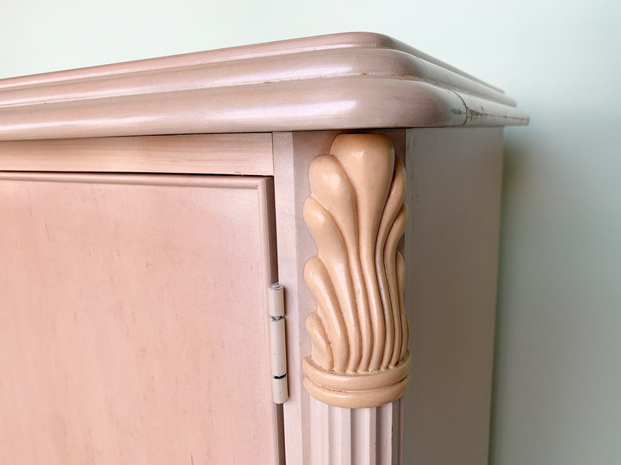 Art Deco Chic Shell Credenza