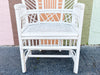 Brighton Style Rattan High Back Chair