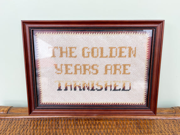 Golden Years Needlepoint