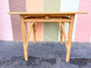 Old Florida Rattan Game Table and Chairs