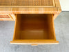 Island Style Rattan Wrapped Desk