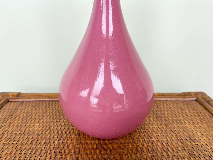Mauve Haeger Vase