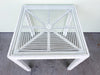 Palm Beach Chic Faux Bamboo Game Table