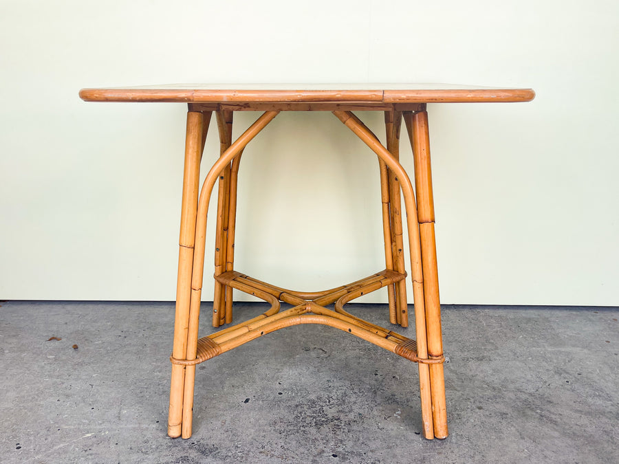 Warehouse Wednesday: Old Florida Rattan Game Table
