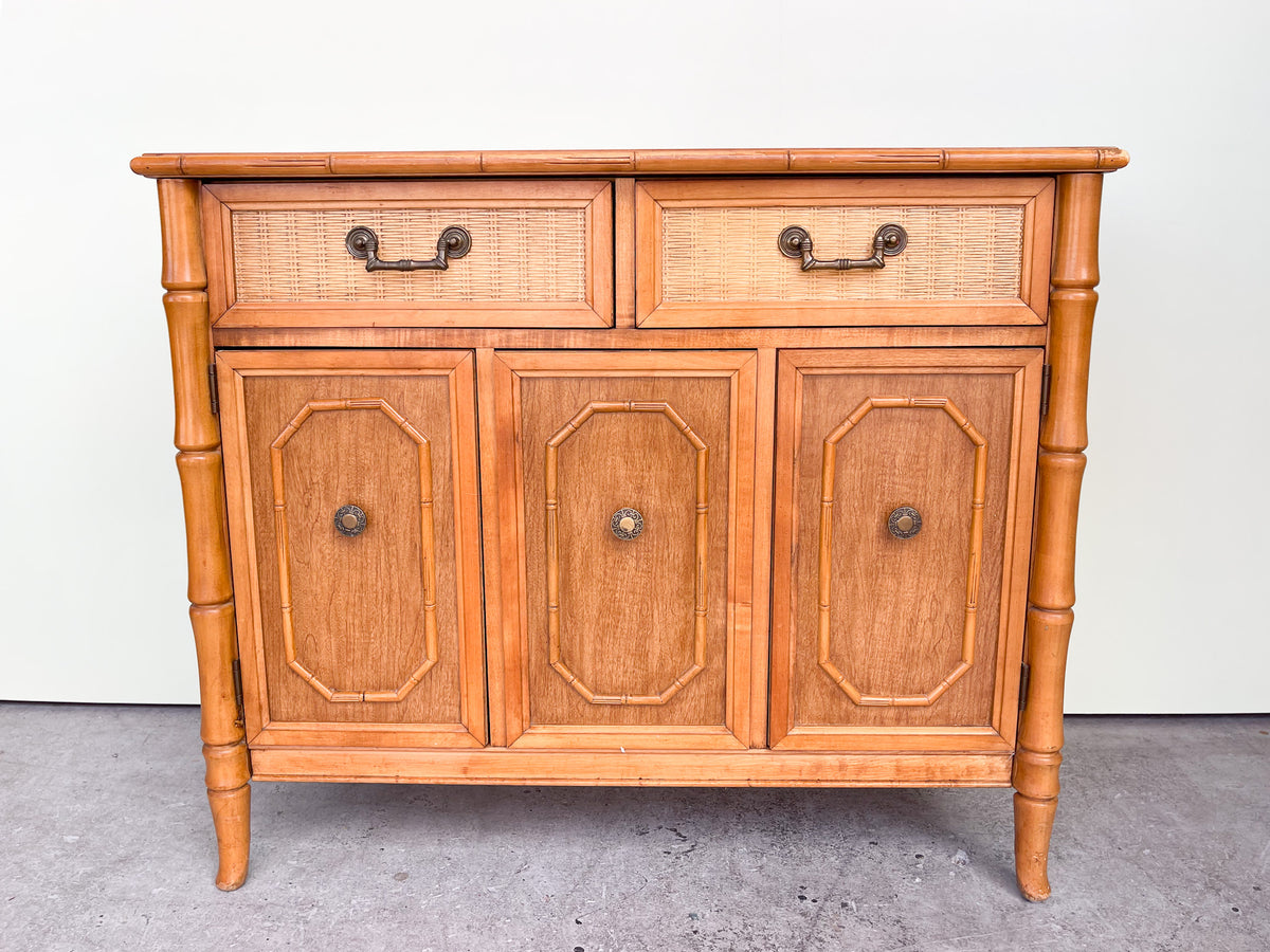 Natural Faux Bamboo Server