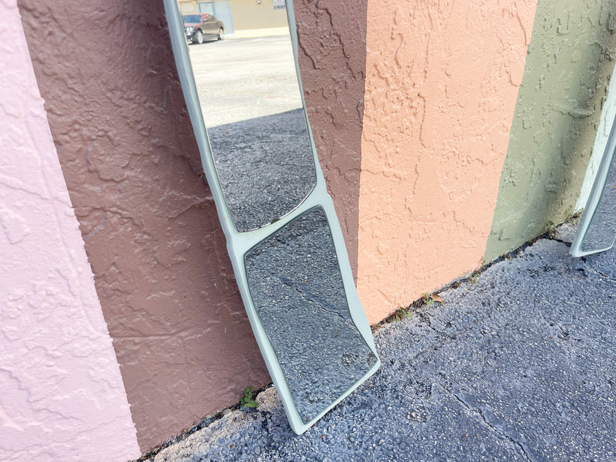 Pair of Miami Vice Inspired Mirrored Palms