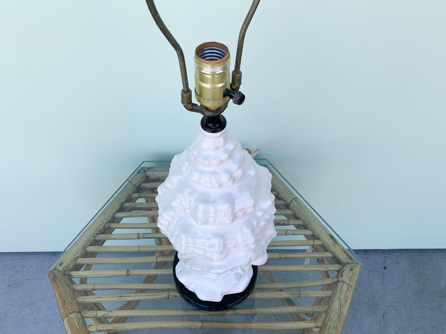Palm Beach Conch Shell Lamp