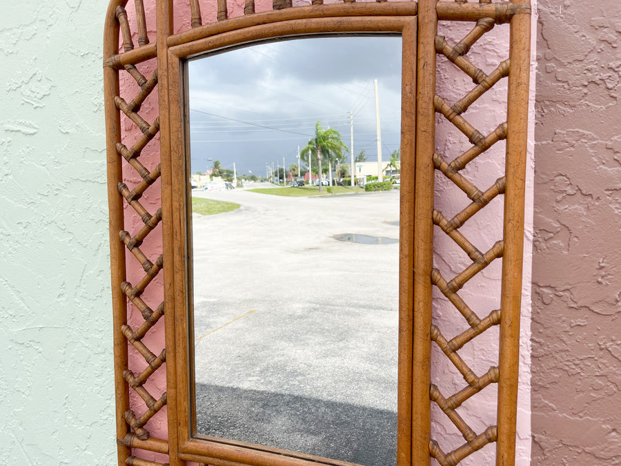 Warehouse Wednesday Sale: Ficks Reed Rattan Mirror