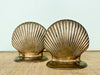 Kips Bay Show House Brass Shell Bookends