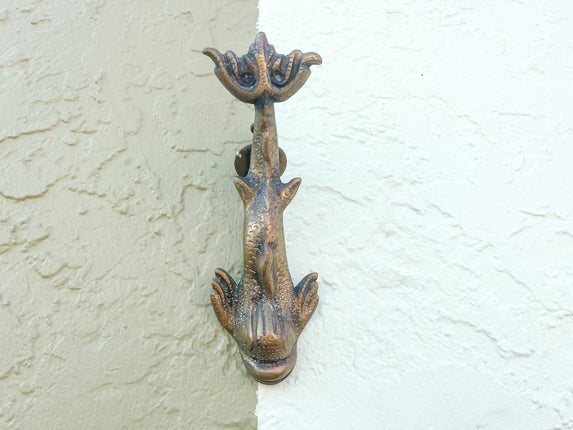 Brass Koi Door Knocker