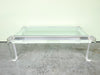 Modern Glam Lucite Coffee Table
