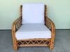 Island Chic Ficks Reed Chair and Ottoman