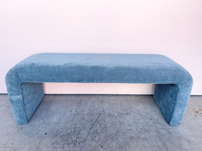 Upholstered Waterfall Bench