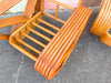 Pair of Frankl Style Rattan Pretzel Chairs
