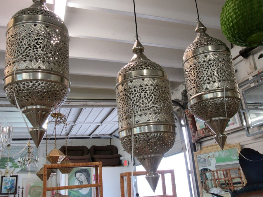 3 Intricate Marrakesh Moroccan Pendants