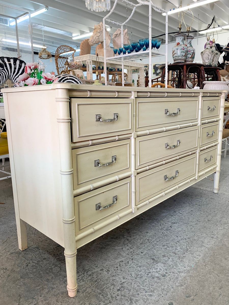 Palm Beach Faux Bamboo Dresser