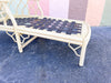 Butter Yellow Ficks Reed Rattan Chaise
