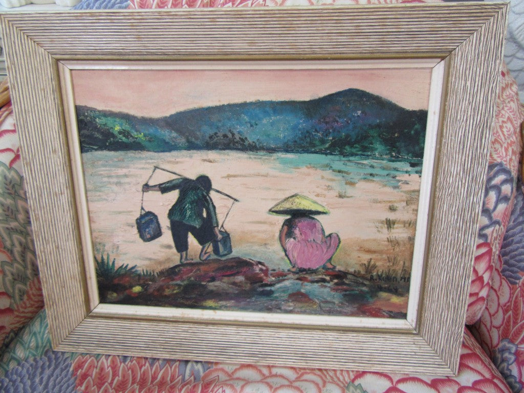 Pair Ralph Keen Asian Paintings