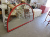 Large Thayer Coggin Rattan Mirror