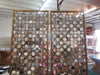 Gold Gilt Circle Metal Mirror Panels