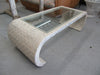 Woven Ming Style Wicker  Coffee Table