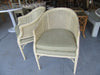 HWR Faux Bamboo Barrel Chairs