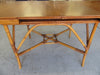 1940's Rattan Extendable Bamboo Table