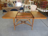 1940's Rattan Extendable Bamboo Table