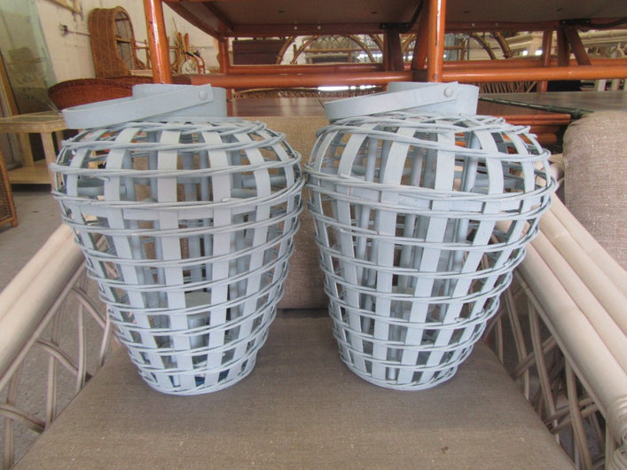 Pair of Harbor Island Small Lanterns