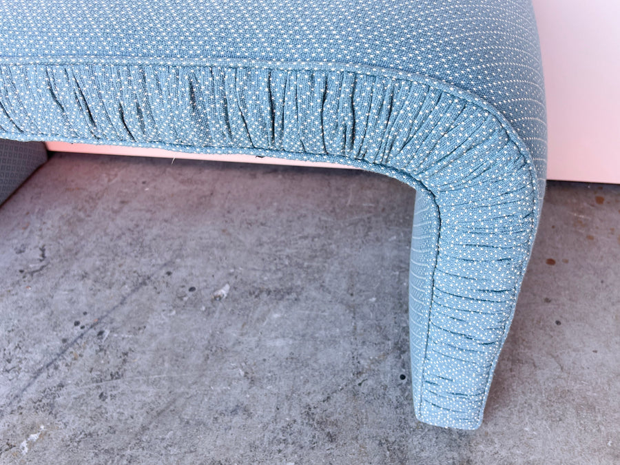 Upholstered Waterfall Bench