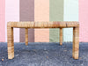 Island Chic Rattan Wrapped Coffee Table