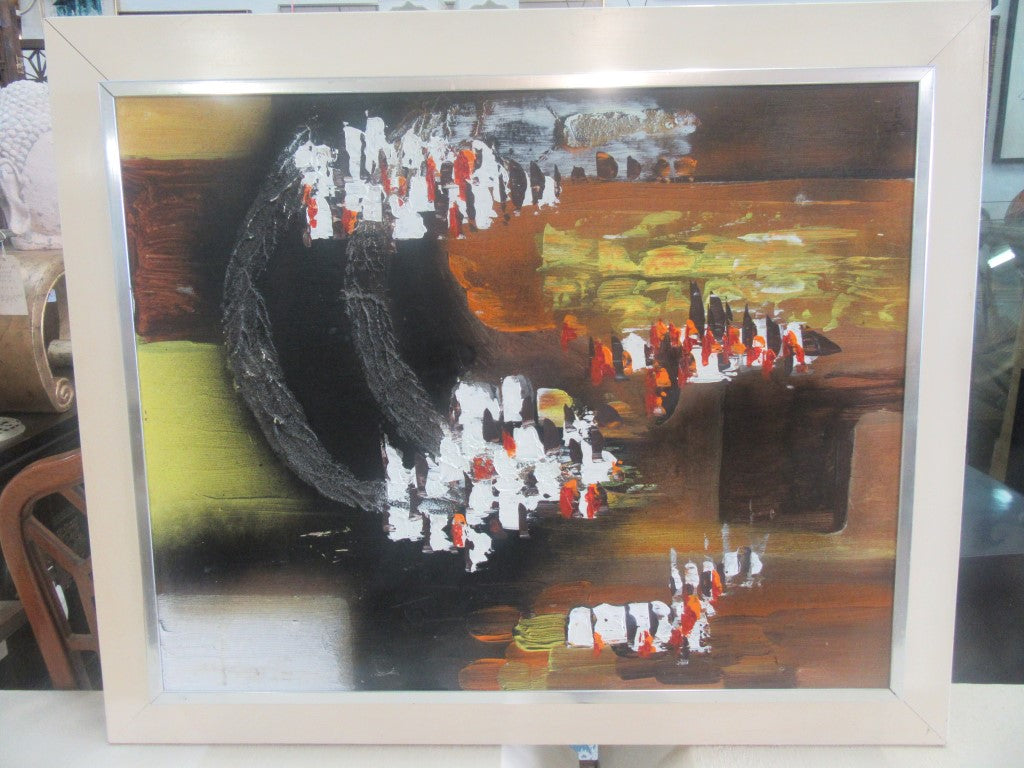 Mid Century Abstract Palet Painting