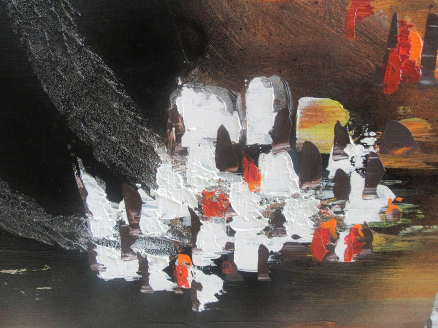 Mid Century Abstract Palet Painting