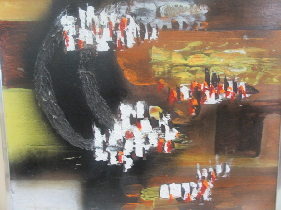 Mid Century Abstract Palet Painting