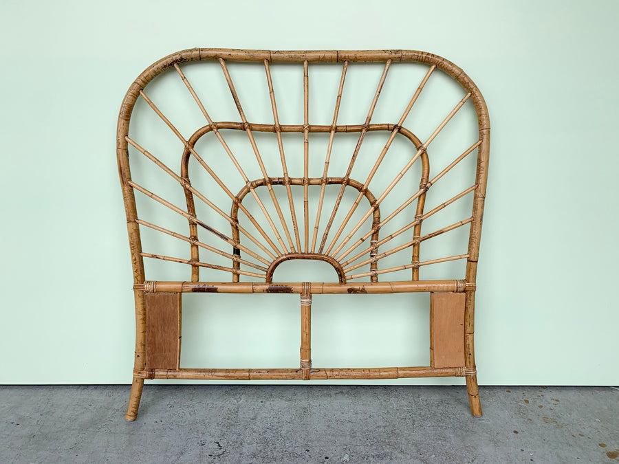 Pair of Sunshine Rattan Twin Headboards