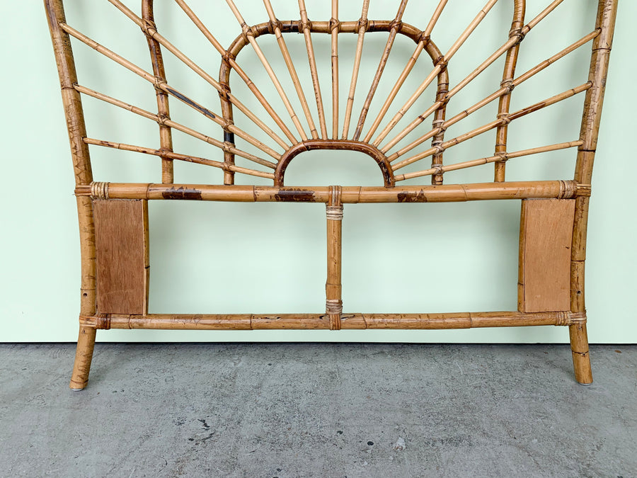 Pair of Sunshine Rattan Twin Headboards