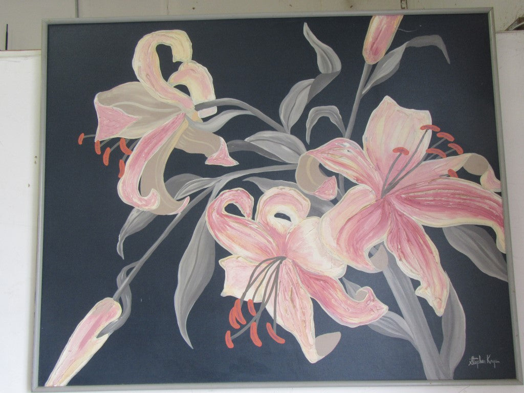 Stephen Kaye Lily Painting
