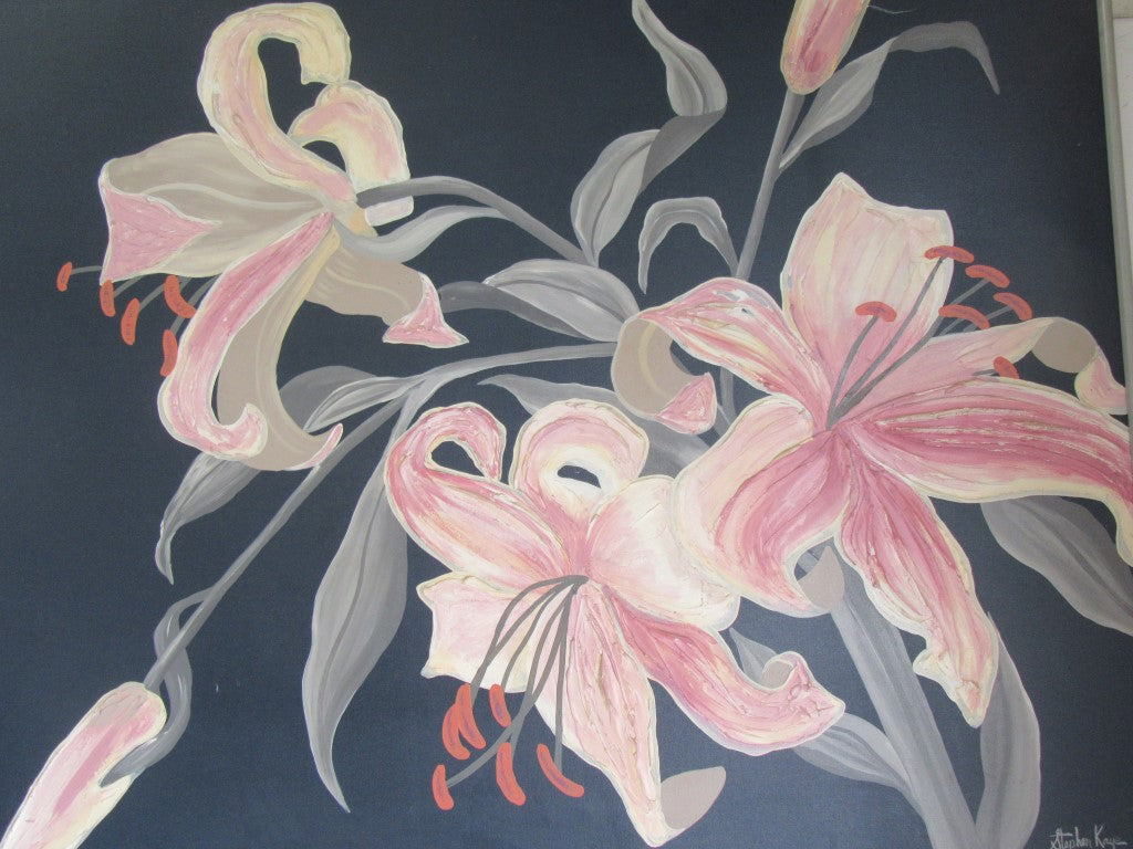 Stephen Kaye Lily Painting