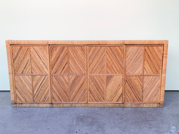 Island Style Rattan Credenza